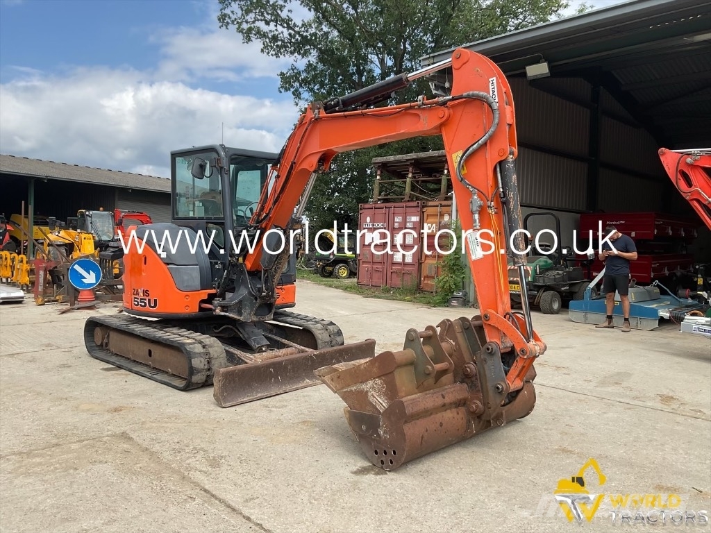 Hitachi Zaxis 55 U حفارات وسط 7 طن - 12 طن