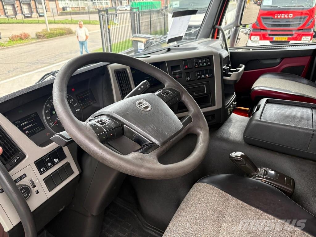 Volvo FM 420 + HMF 1643 Z2---2X EXT. + TIPPER + 2X STEER Camion ampliroll