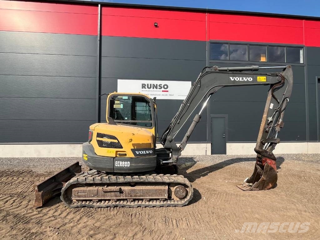 Volvo ECR 88 D Väikeekskavaatorid 7t-12t