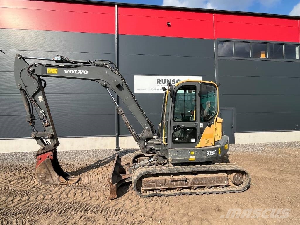 Volvo ECR 88 D Väikeekskavaatorid 7t-12t