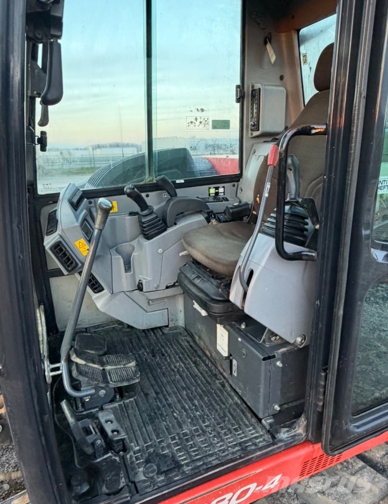 Kubota KX 080-4 Midi bagri 7t – 12t