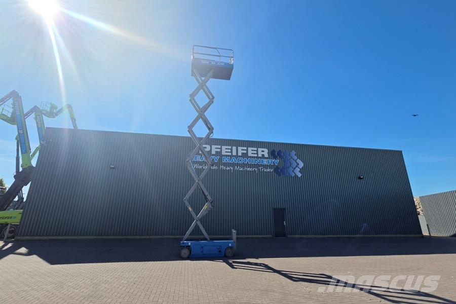 Genie GS3246 Electric, Working Height 11.75 m, 318kg Cap Mini incarcator