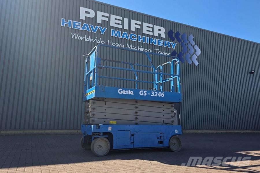 Genie GS3246 Electric, Working Height 11.75 m, 318kg Cap Mini incarcator