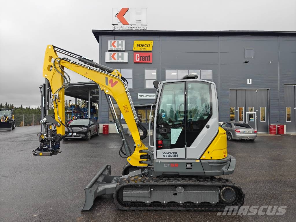 Wacker Neuson ET 58 Mini ekskavatörler, 7 tona dek