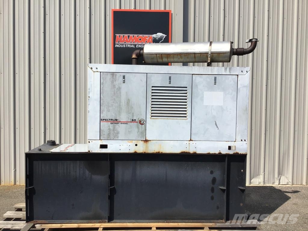 Detroit Diesel 60DS60 GENERATOR 54 KVA USED Dīzeļģeneratori