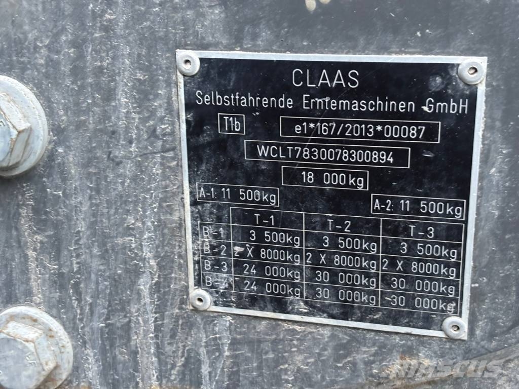 CLAAS XERION 4000 TRAC VC Ciągniki rolnicze