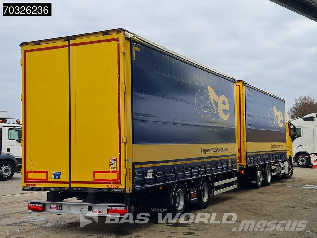 Volvo FH 460 6X2 LNG Engine Curtainsider Sliding roof I- Elhúzható ponyvás