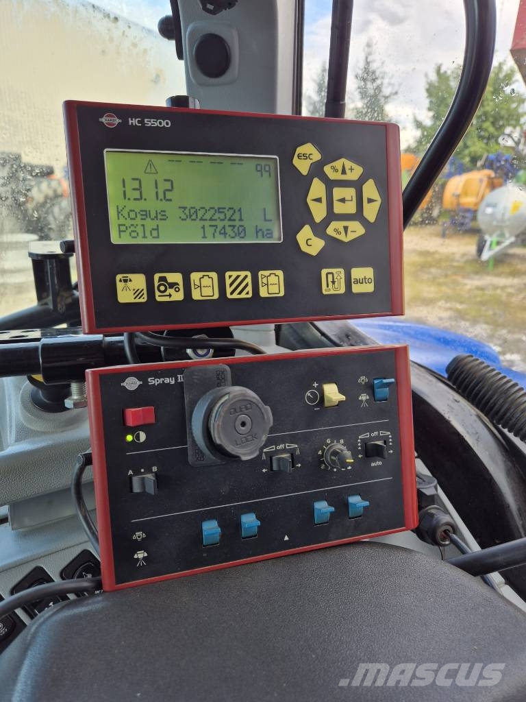 Hardi Navigator 4000 الرشاشات
