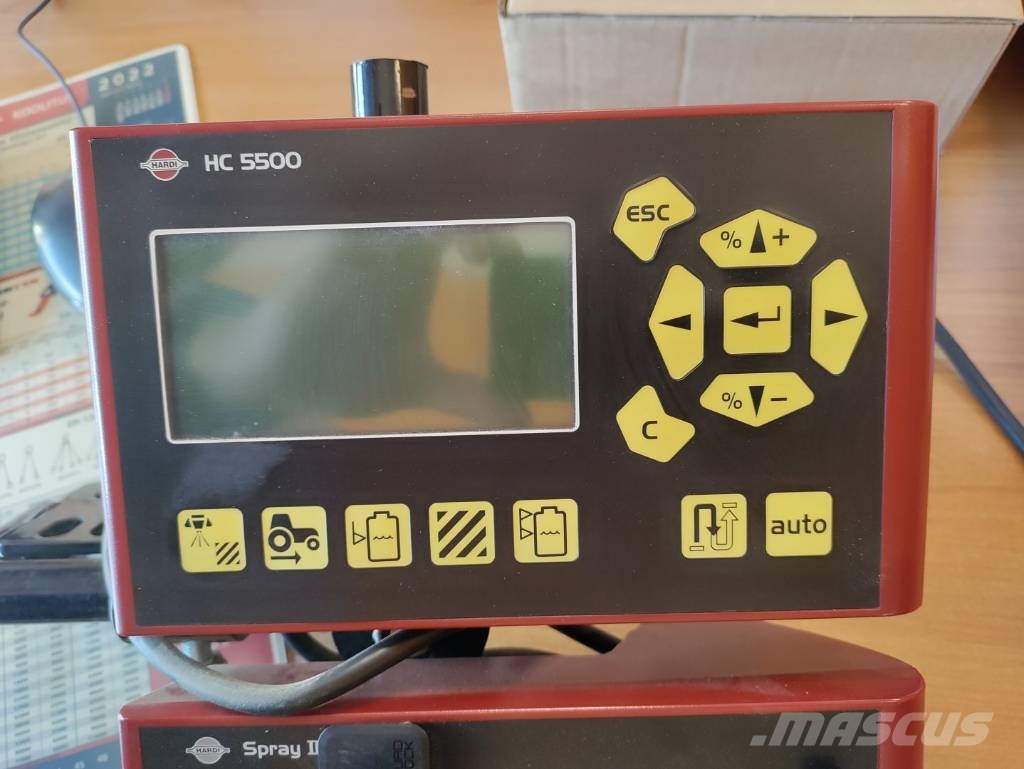 Hardi Navigator 4000 الرشاشات