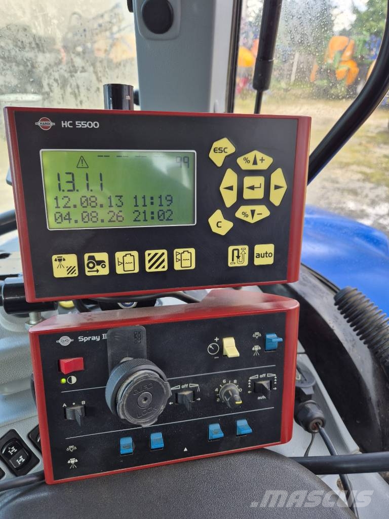 Hardi Navigator 4000 الرشاشات