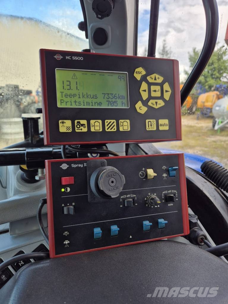 Hardi Navigator 4000 الرشاشات