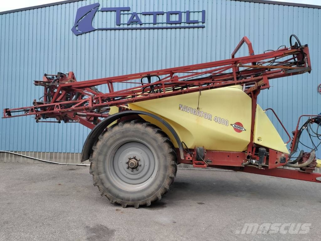 Hardi Navigator 4000 الرشاشات