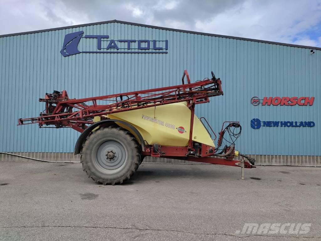 Hardi Navigator 4000 الرشاشات
