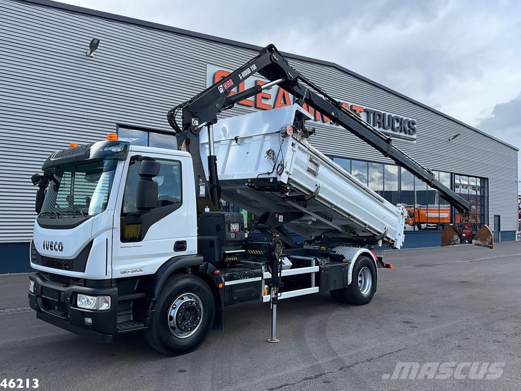 Iveco Eurocargo ML190EL32 Euro 6 Hiab 16 Tonmeter laadkr Самоскиди