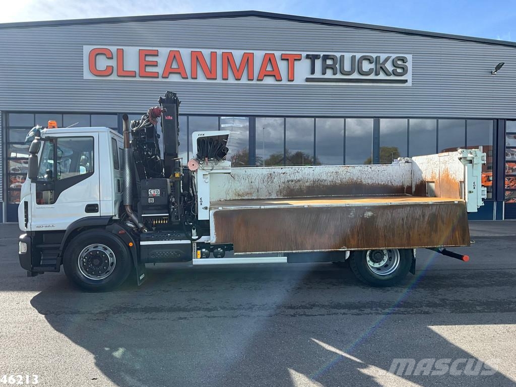Iveco Eurocargo ML190EL32 Euro 6 Hiab 16 Tonmeter laadkr Самоскиди