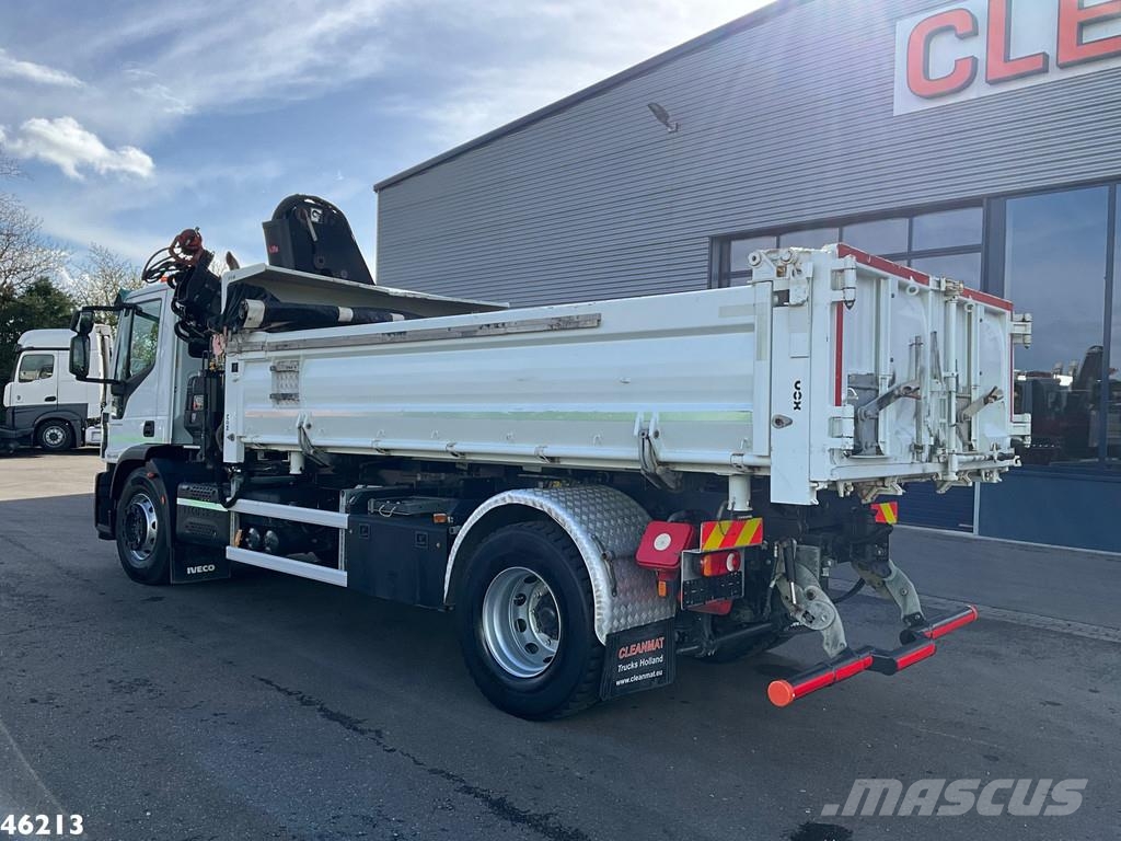 Iveco Eurocargo ML190EL32 Euro 6 Hiab 16 Tonmeter laadkr Самоскиди