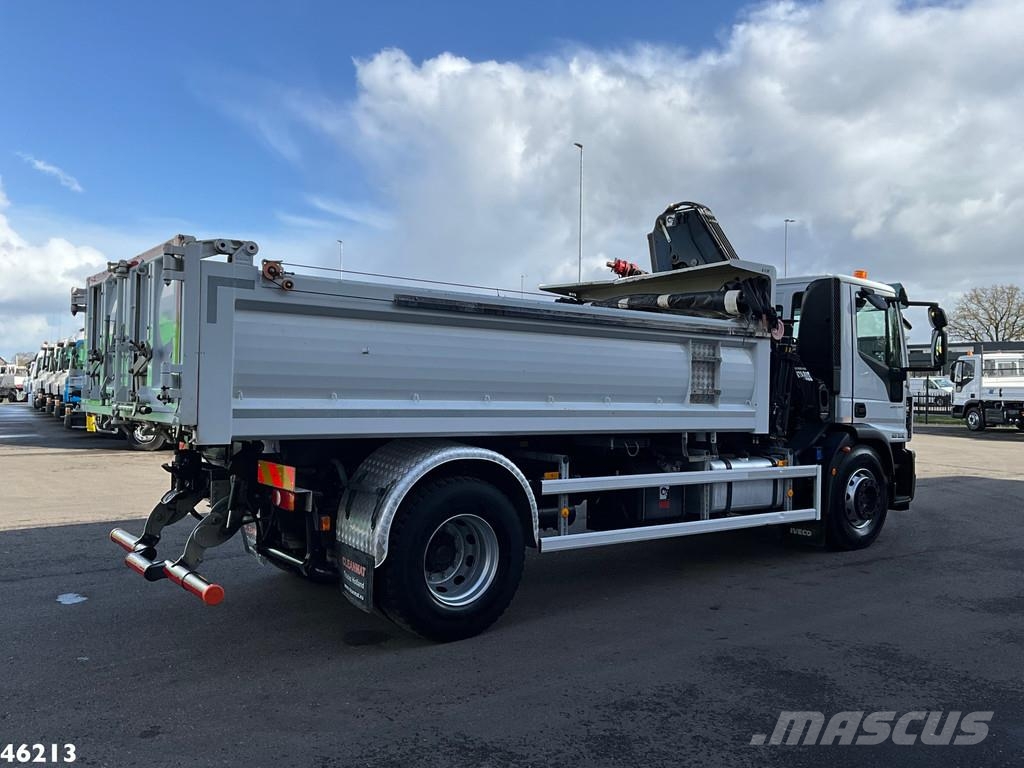 Iveco Eurocargo ML190EL32 Euro 6 Hiab 16 Tonmeter laadkr Самоскиди