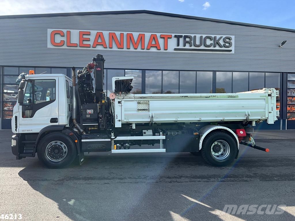 Iveco Eurocargo ML190EL32 Euro 6 Hiab 16 Tonmeter laadkr Самоскиди