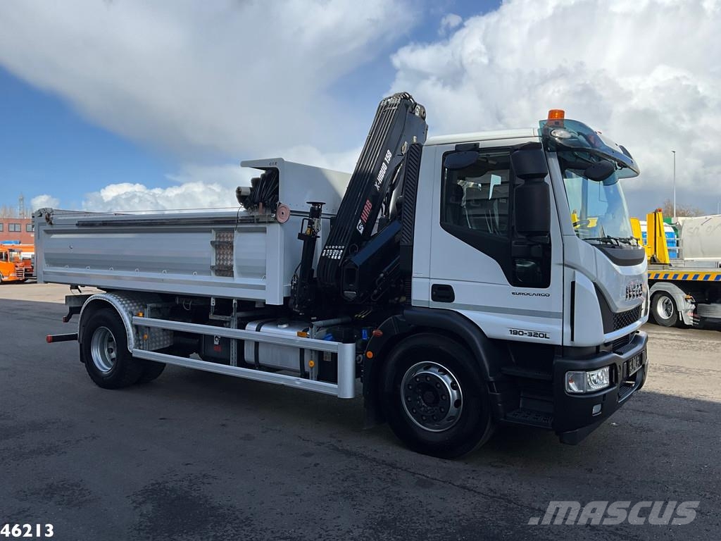 Iveco Eurocargo ML190EL32 Euro 6 Hiab 16 Tonmeter laadkr Самоскиди