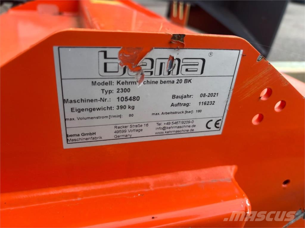 Bema 20 BK Sonstige Landmaschinen