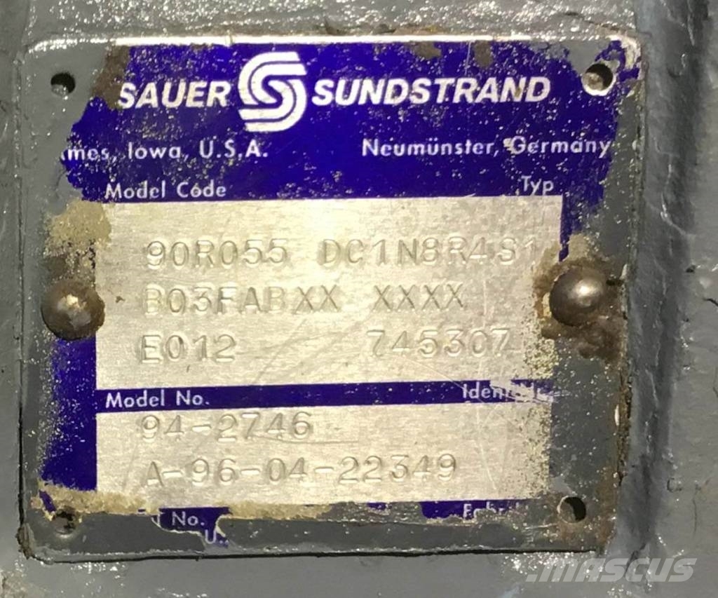 Sauer Danfoss 90R055/90R100 Hydraulics