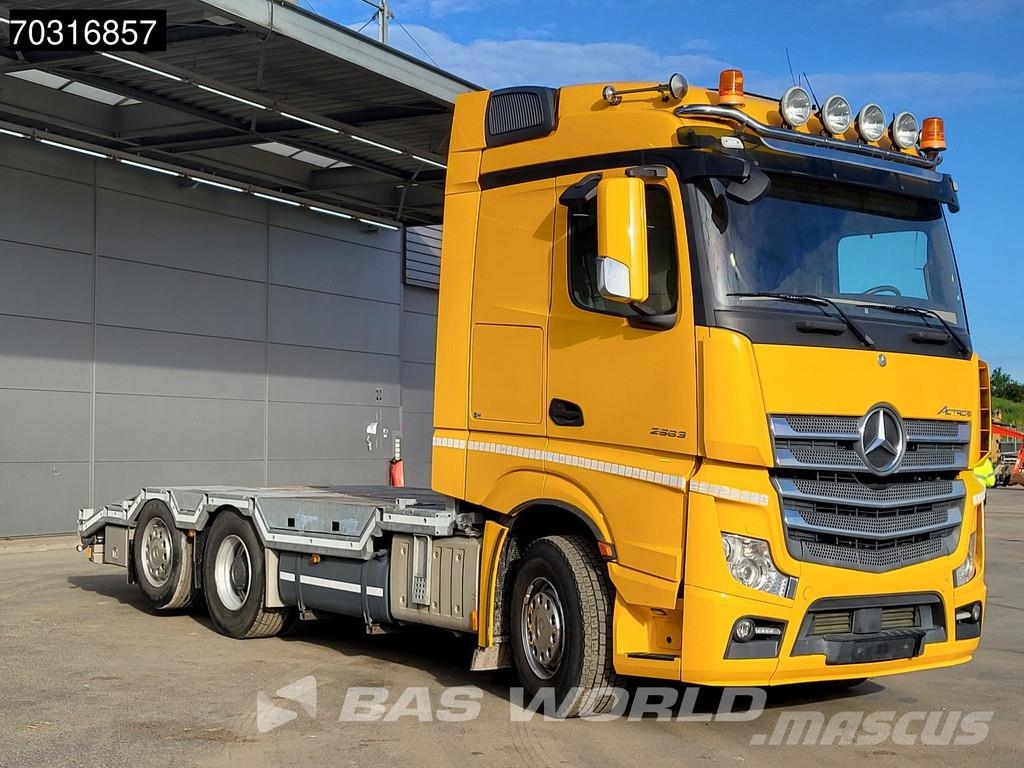 Mercedes-Benz Actros 2563 Actros 6X2 Machine transporter Lift+St Trasportatore per veicoli