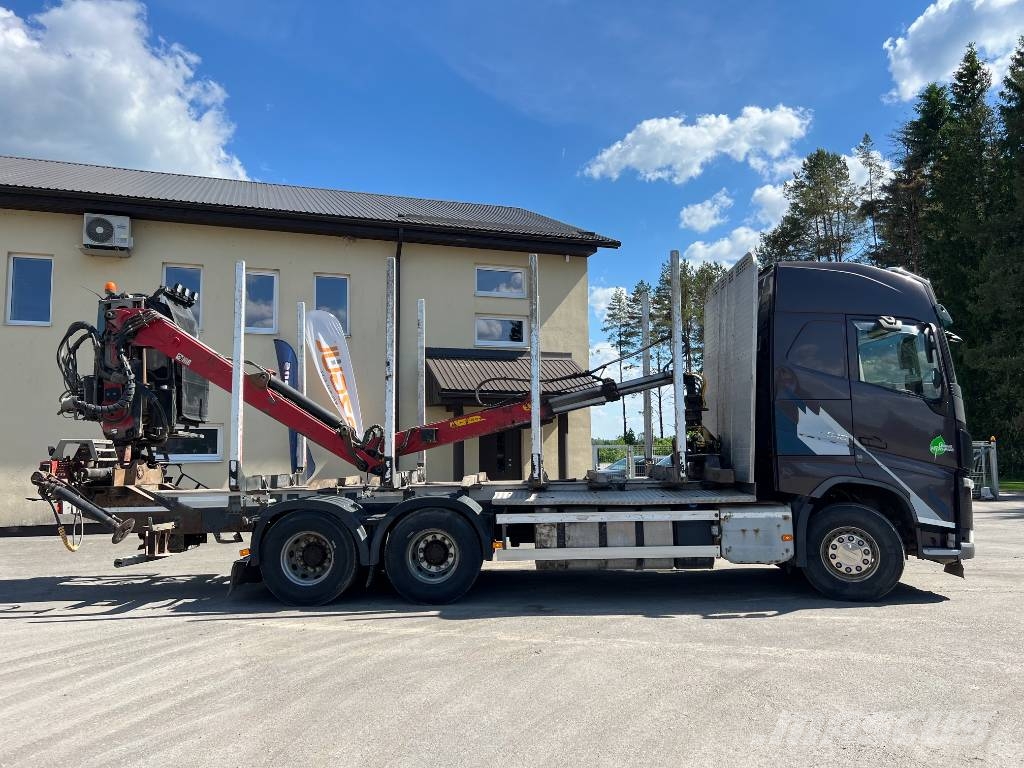 Volvo FH 540 6X4 HIAB 96ST 97 Kokvedēji