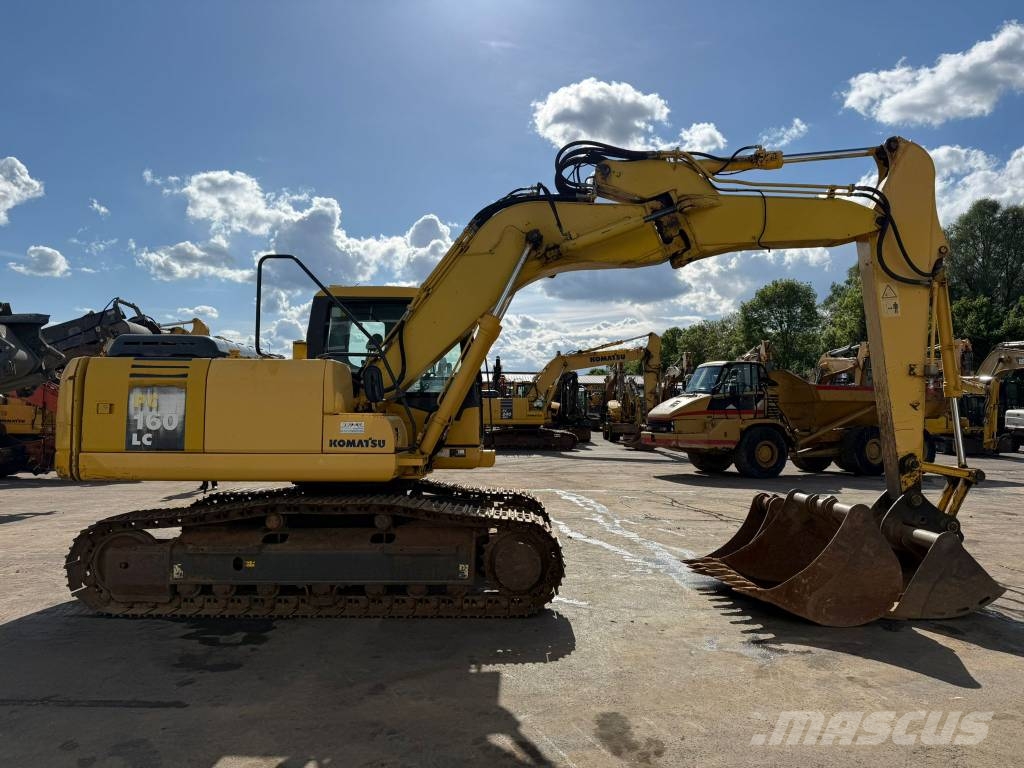 Komatsu PC 160 LC-7K //BJ. 2006 / 14550H/SW/ZSA/3 Löffel Excavadoras sobre orugas