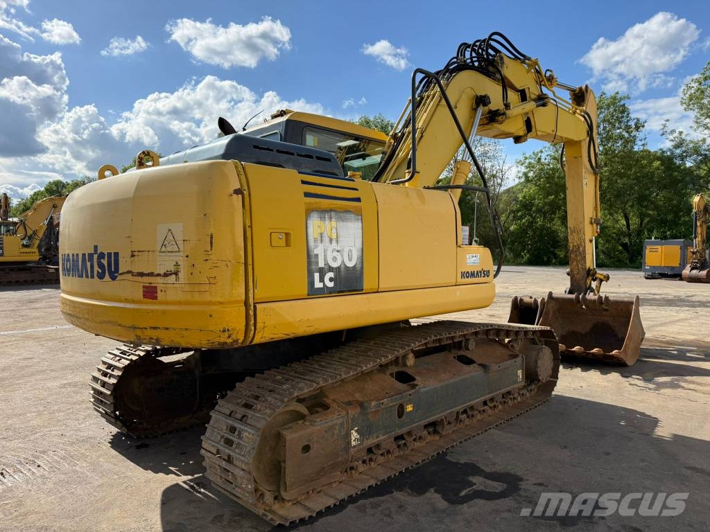 Komatsu PC 160 LC-7K //BJ. 2006 / 14550H/SW/ZSA/3 Löffel Excavadoras sobre orugas