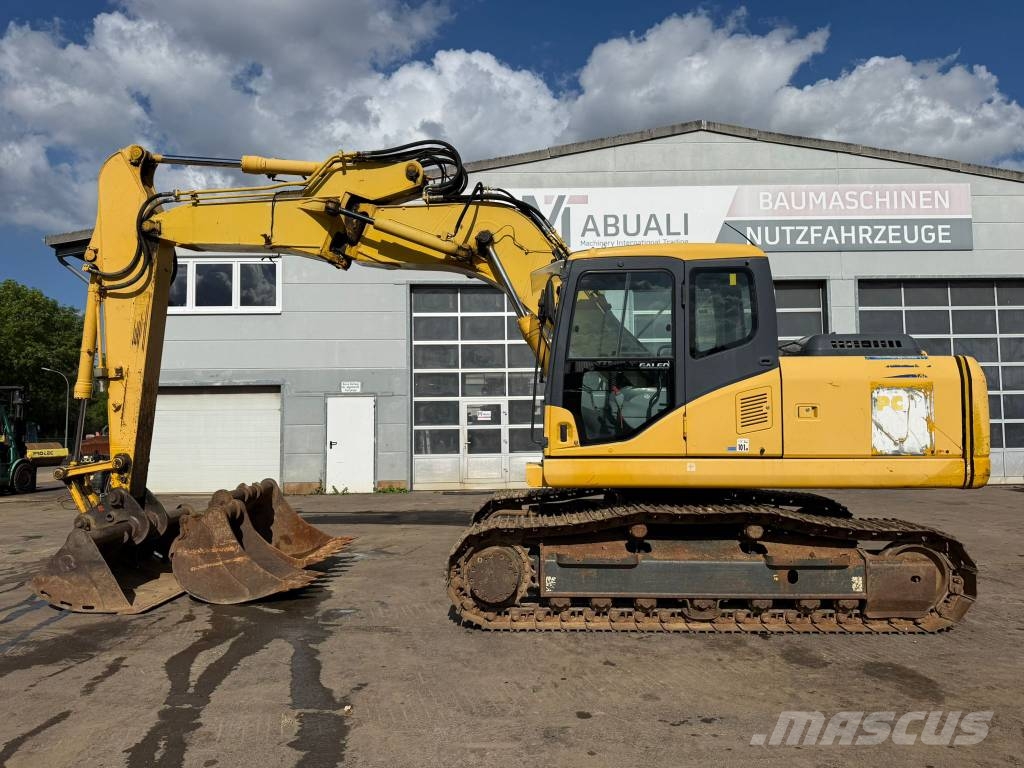 Komatsu PC 160 LC-7K //BJ. 2006 / 14550H/SW/ZSA/3 Löffel Excavadoras sobre orugas