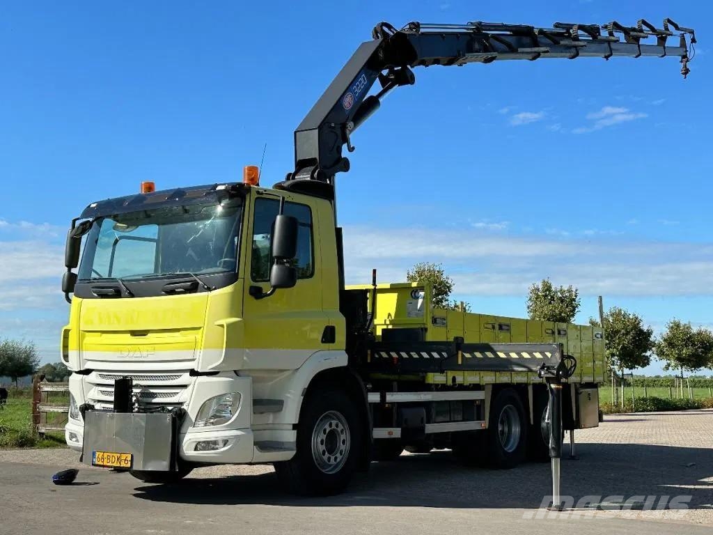 DAF CF 290 Rabljene dizalice za težak teren