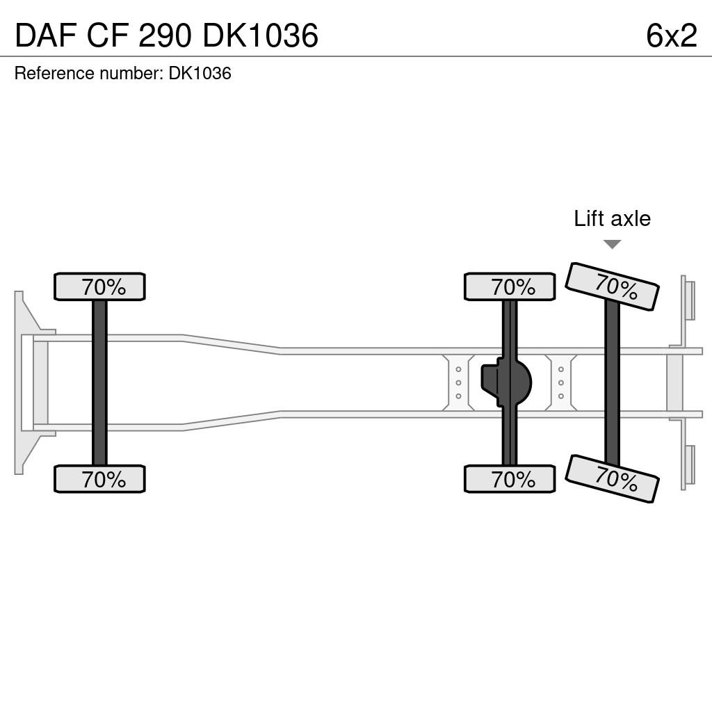 DAF CF 290 Rabljene dizalice za težak teren