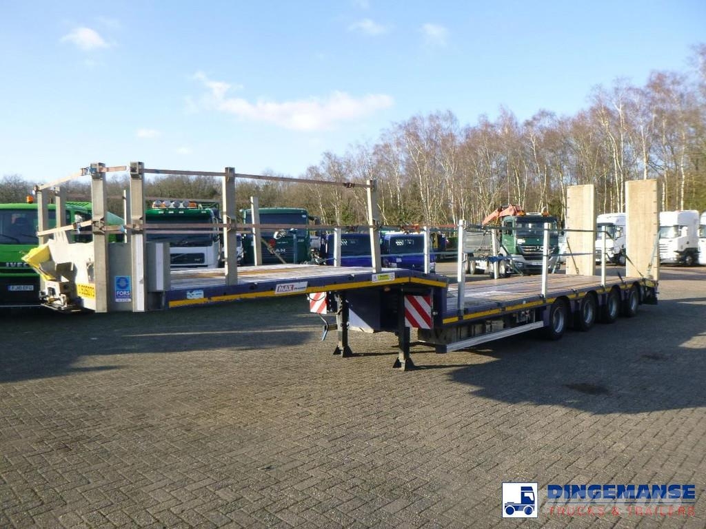 Faymonville 4-axle semi-lowbed trailer 60 t + ramps Nisko-utovarne poluprikolice