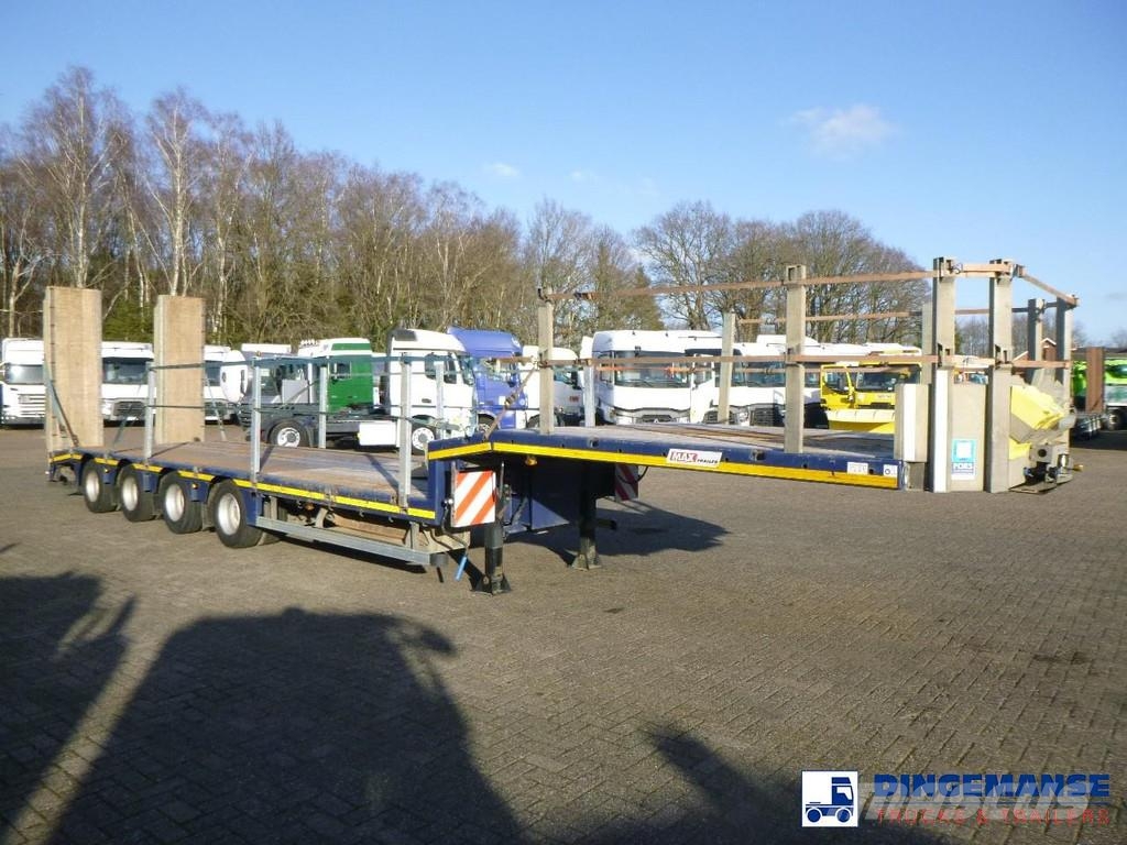 Faymonville 4-axle semi-lowbed trailer 60 t + ramps Nisko-utovarne poluprikolice