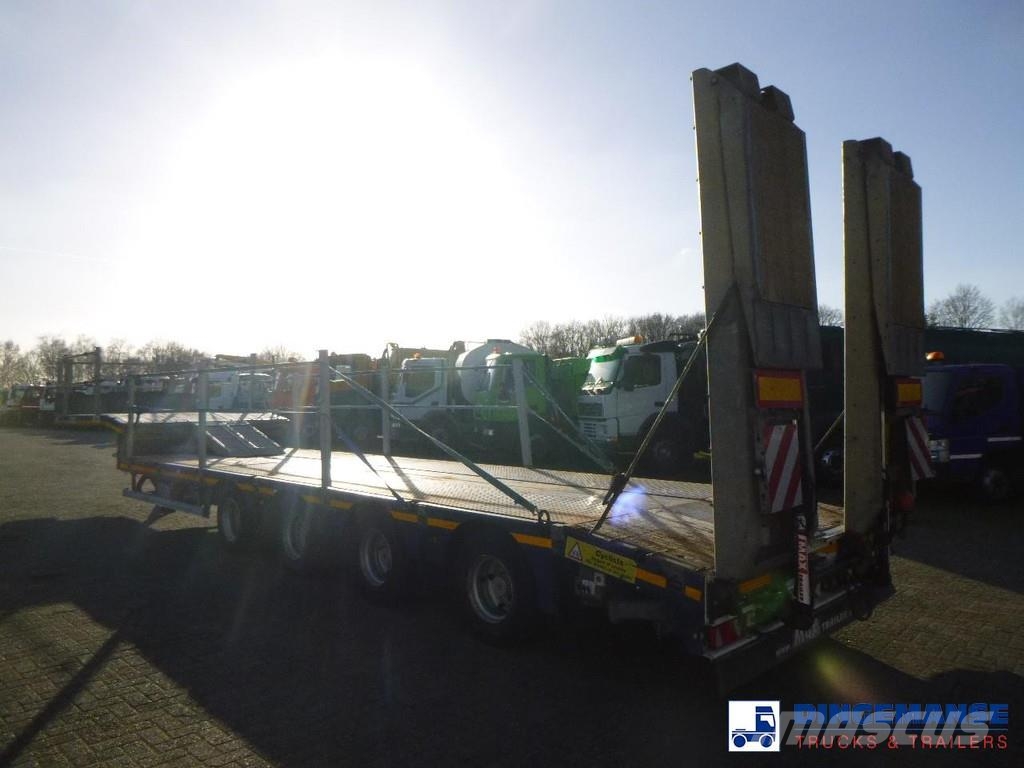 Faymonville 4-axle semi-lowbed trailer 60 t + ramps Nisko-utovarne poluprikolice