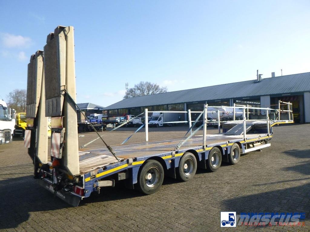 Faymonville 4-axle semi-lowbed trailer 60 t + ramps Nisko-utovarne poluprikolice