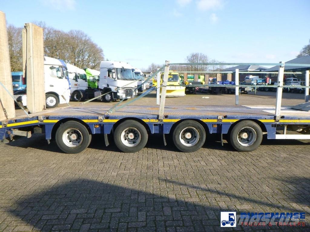 Faymonville 4-axle semi-lowbed trailer 60 t + ramps Nisko-utovarne poluprikolice
