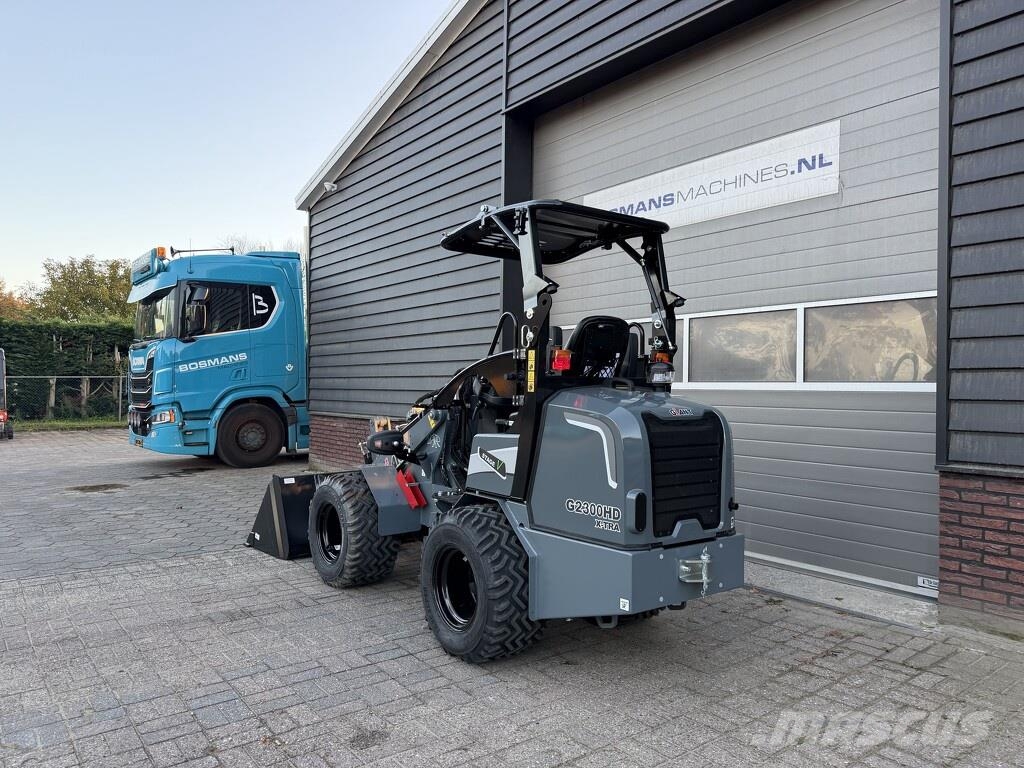 GiANT G2300 X-TRA HD minishovel NIEUW grijs 轮式装载机