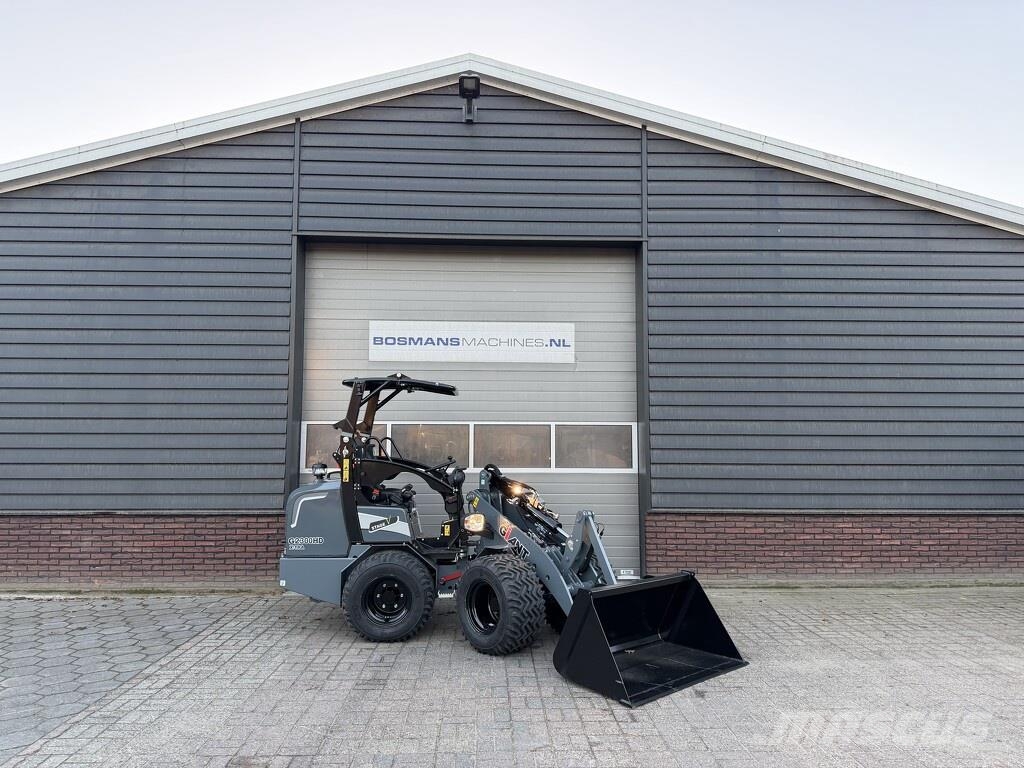 GiANT G2300 X-TRA HD minishovel NIEUW grijs 轮式装载机