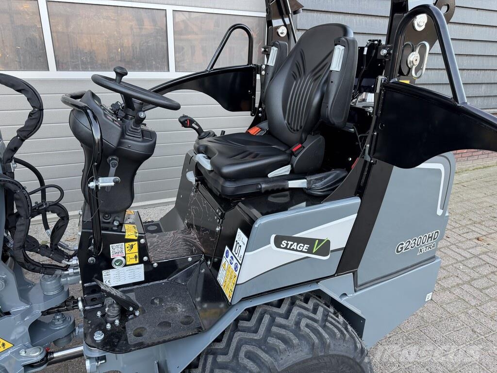 GiANT G2300 X-TRA HD minishovel NIEUW grijs 轮式装载机