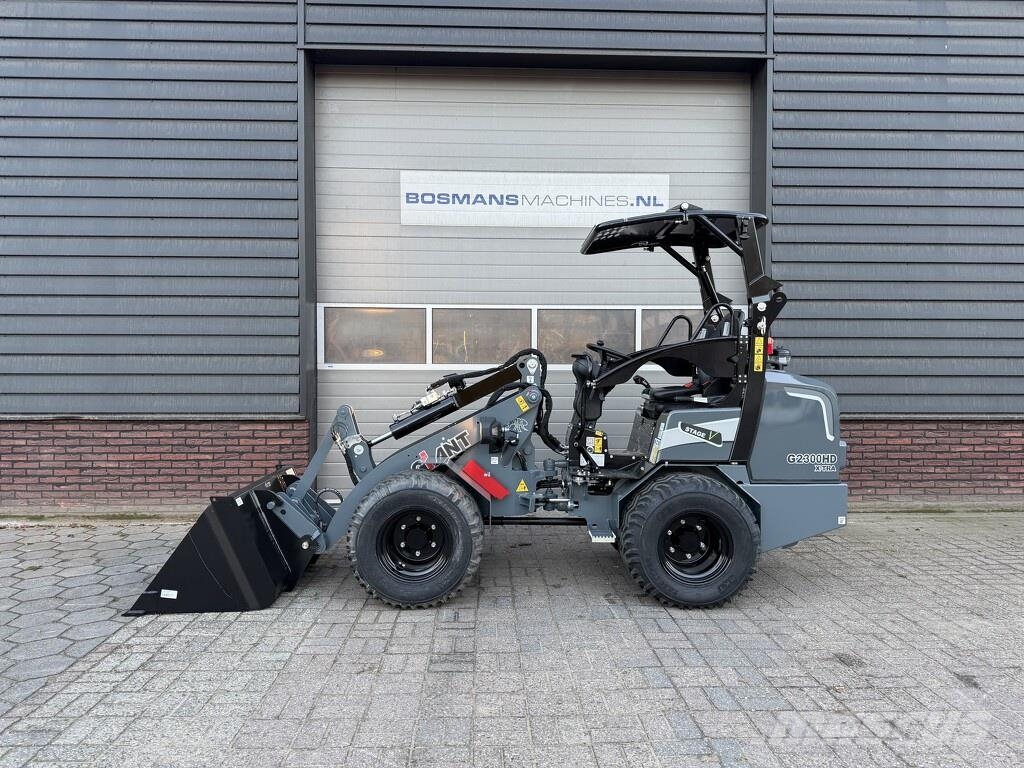 GiANT G2300 X-TRA HD minishovel NIEUW grijs 轮式装载机