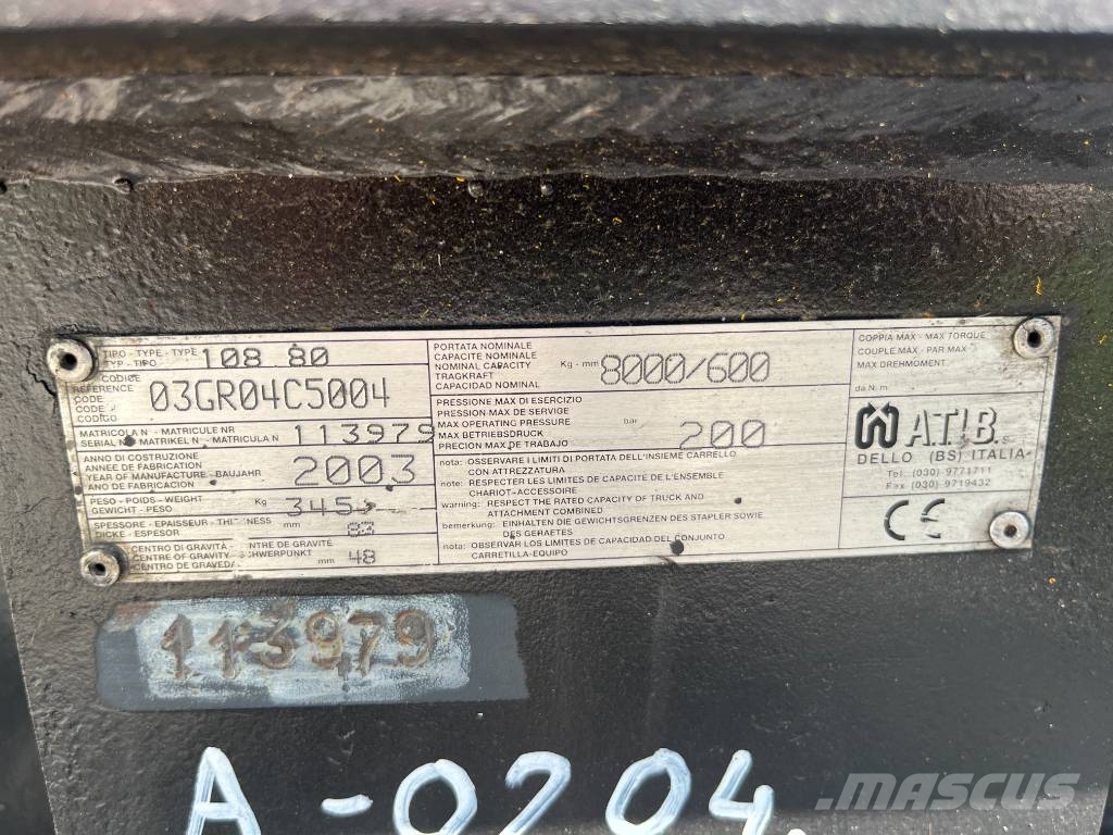 TCM FD60-9 V-2294 OB ディーゼル・軽油