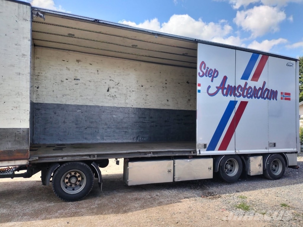 Floor 20 palet Gesloten opbouw trailers