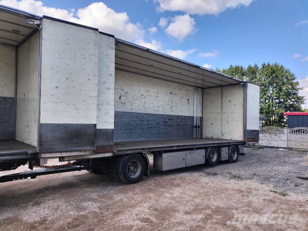 Floor 20 palet Gesloten opbouw trailers