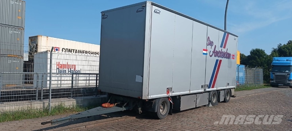 Floor 20 palet Gesloten opbouw trailers