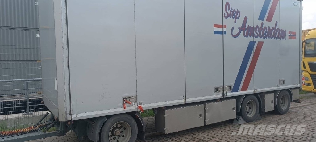 Floor 20 palet Gesloten opbouw trailers