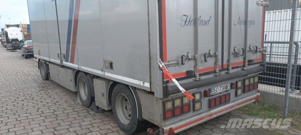 Floor 20 palet Gesloten opbouw trailers