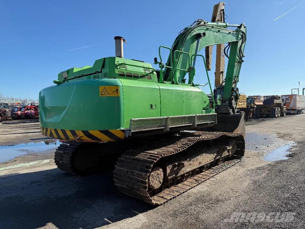 Hitachi ZAXIS ZX300LC-6 14059 HOURS, CE حفارات زحافة