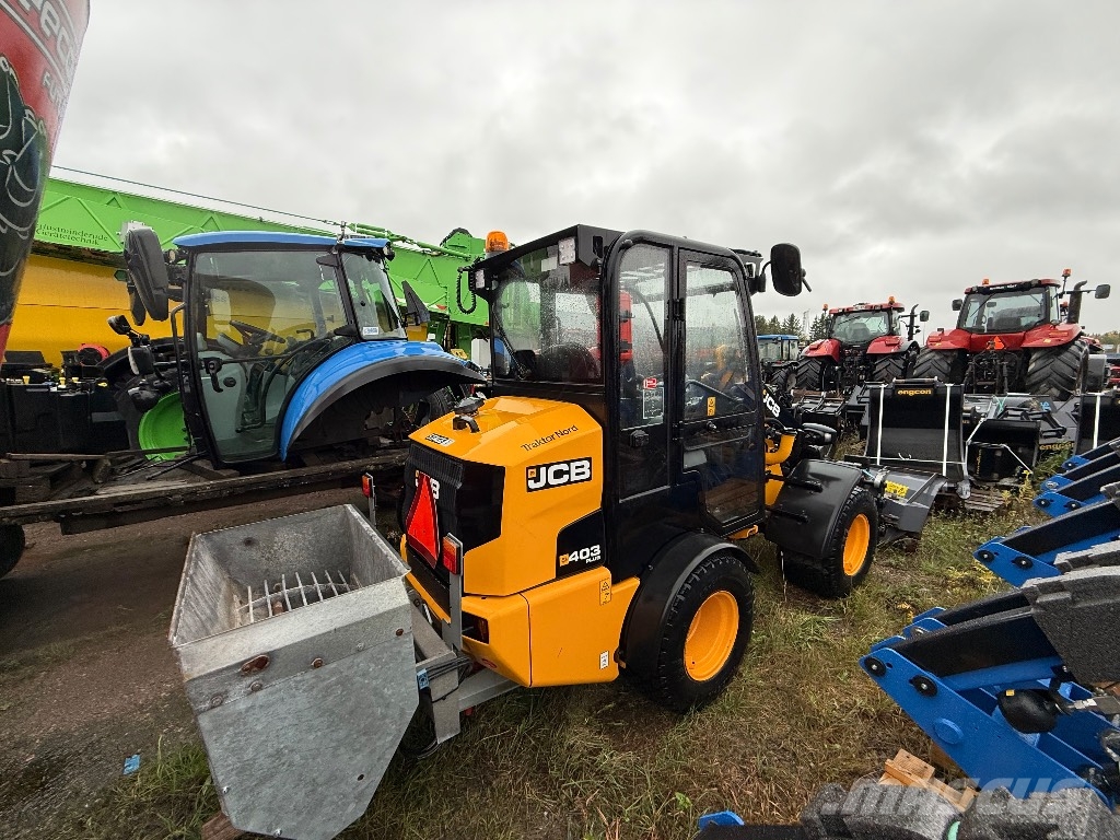 JCB 403 Plus, 30km/h, vikplog/sandsp. 356tim! Skid steer mini nakladalci