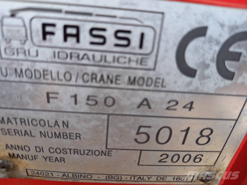 Fassi F150A24 Grúas articuladas y otra maquinaria de elevación